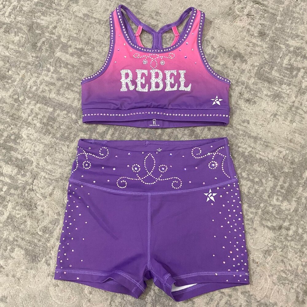 Rebel Cheer Carnival Set 🎡🩷SIZE YL